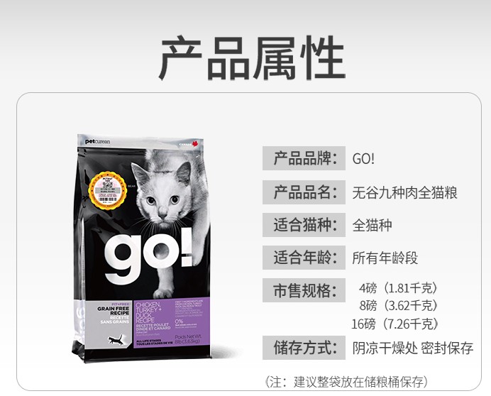 GO猫粮怎么样GO猫粮大测评